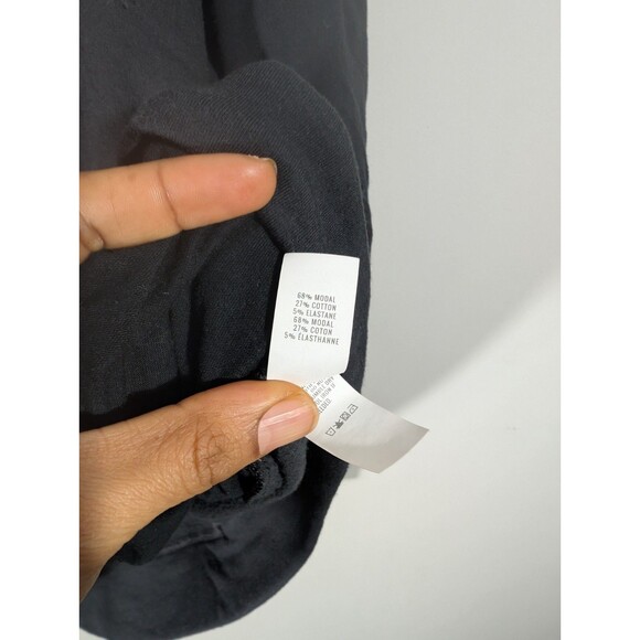 Aerie Offline Womens Black Oversized Hoodie Sz L Grunge Gothic Streetwear Casual - Picture 4 of 7